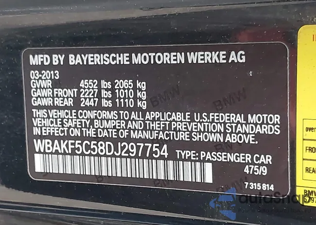 WBAKF5C58DJ297754: 44298787