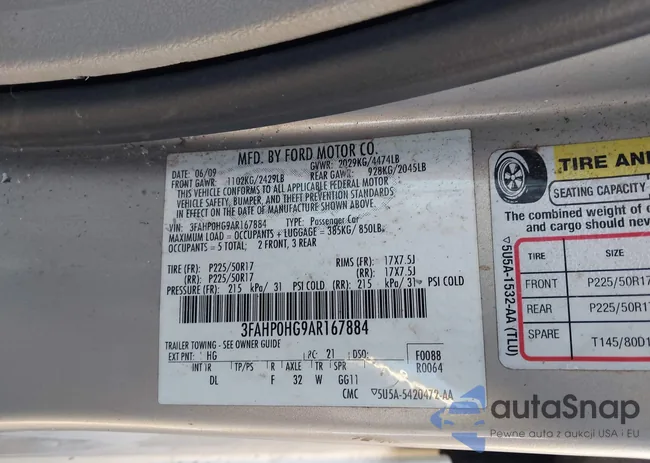 3FAHP0HG9AR167884: 44300185