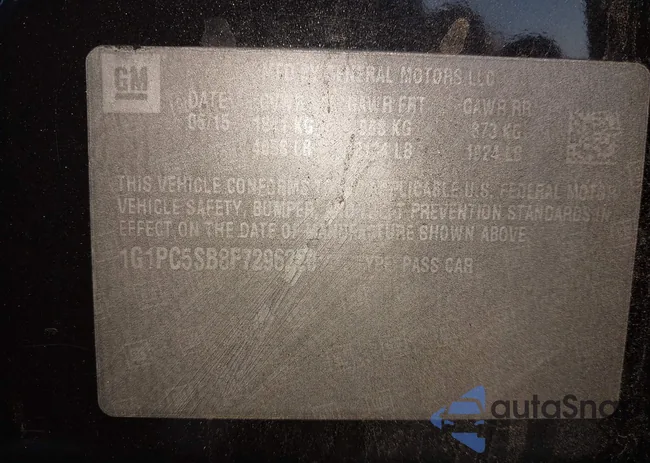 1G1PC5SB8F7296220: 44300321