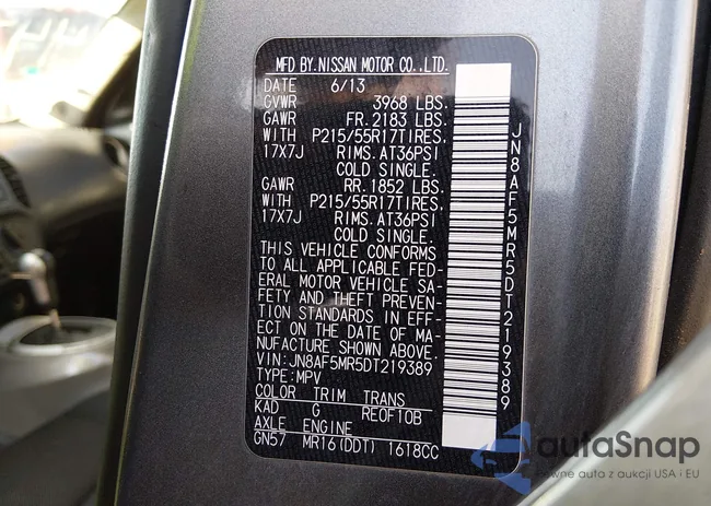 JN8AF5MR5DT219389: 44299921