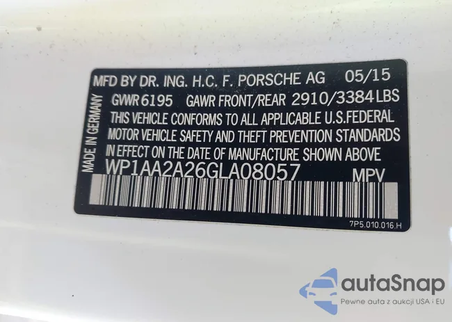 WP1AA2A26GLA08057: 44299973