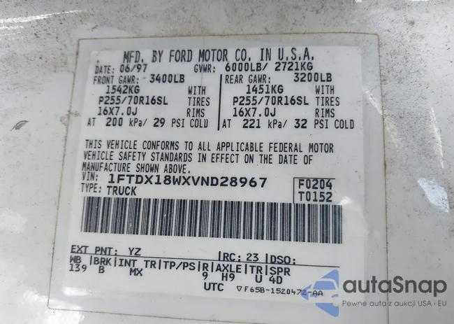 1FTDX18WXVND28967: 44301108