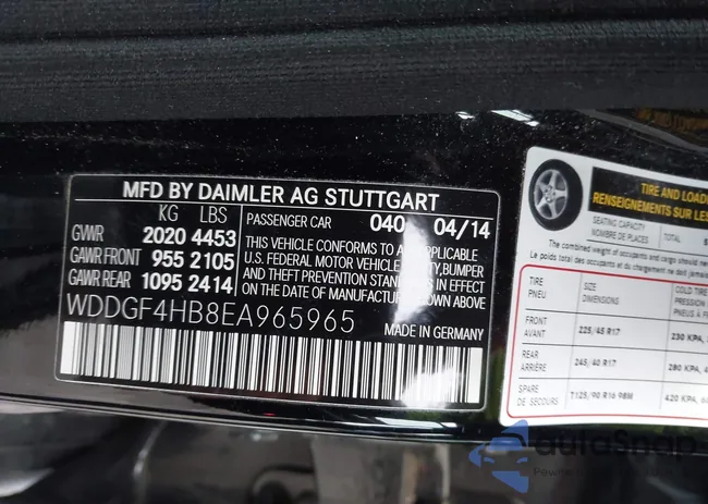 WDDGF4HB8EA965965: 44301286