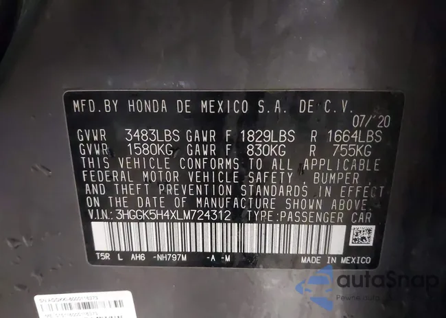 3HGGK5H4XLM724312: 44301411