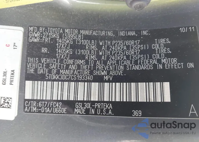 5TDKK3DC7CS193340: 44301577