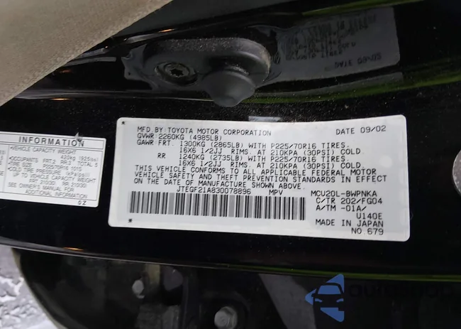 JTEGF21A830078896: 44302053