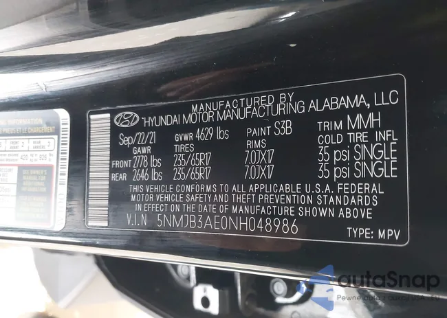 5NMJB3AE0NH048986: 44302179