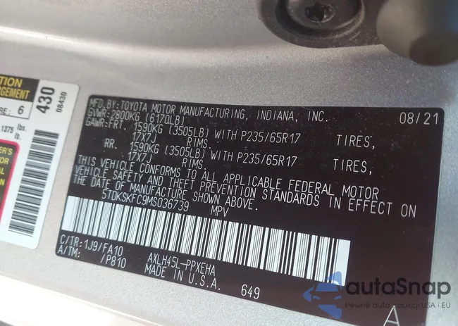 5TDKSKFC9MS036739: 44302408