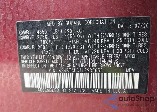 4S4BTALC1L3238658: 44303314