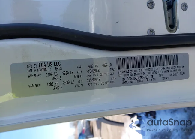 3C4NJDAB3KT854089: 44303341