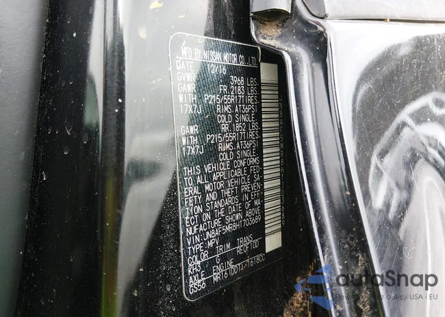 JN8AF5MR8HT703689: 44302710