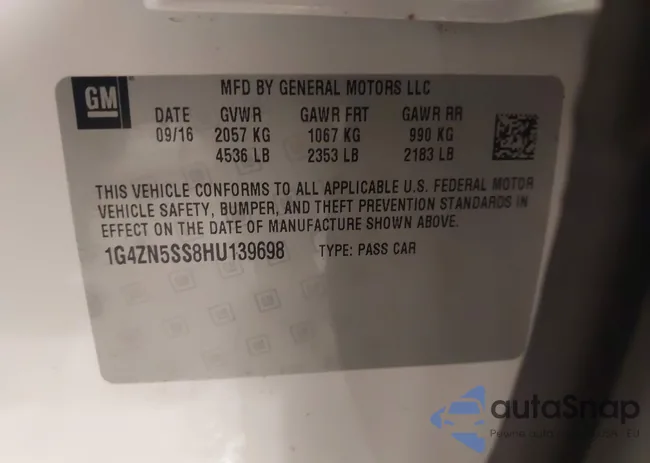 1G4ZN5SS8HU139698: 44302933