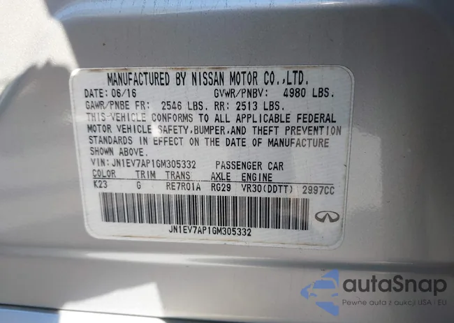 JN1EV7AP1GM305332: 44304075