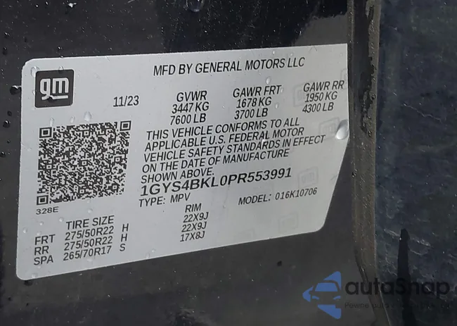 1GYS4BKL0PR553991: 44304246