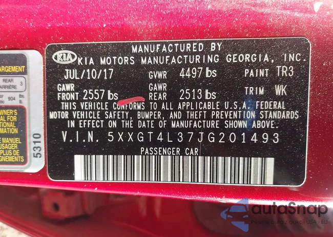 5XXGT4L37JG201493: 44304334