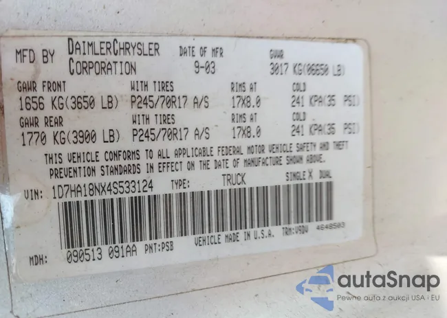 1D7HA18NX4S533124: 44304387