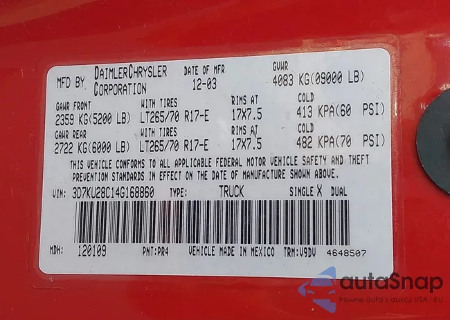 3D7KU28C14G168860: 44304564