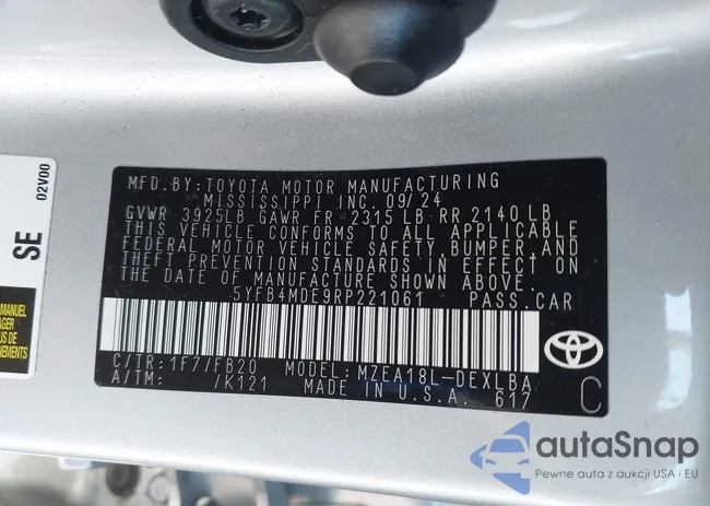 5YFB4MDE9RP221061: 44304592