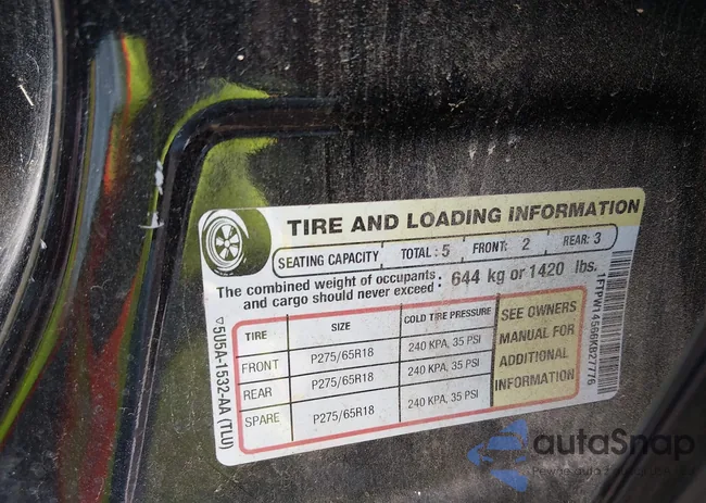 1FTPW14566KB27776: 44303921