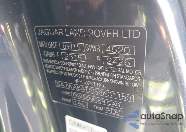 SAJWA6AT5G8K31153: 44303937