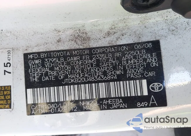 JTDKB20U483436894: 44305035