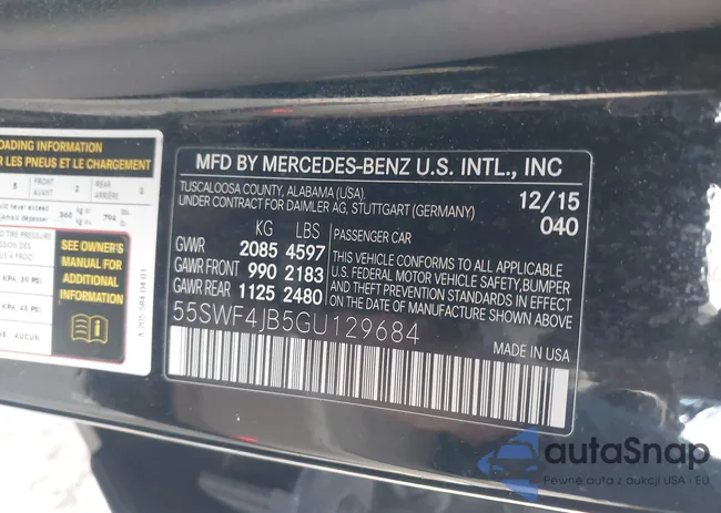 55SWF4JB5GU129684: 44305087