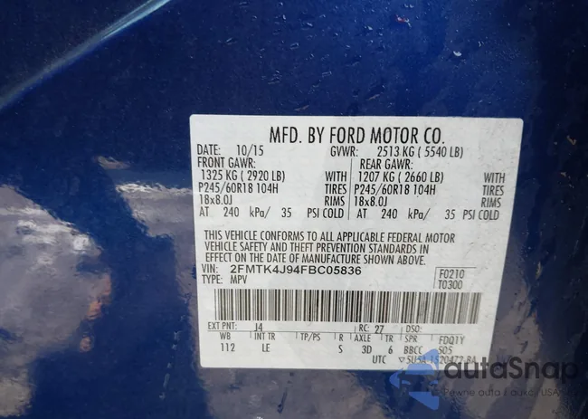 2FMTK4J94FBC05836: 44305431