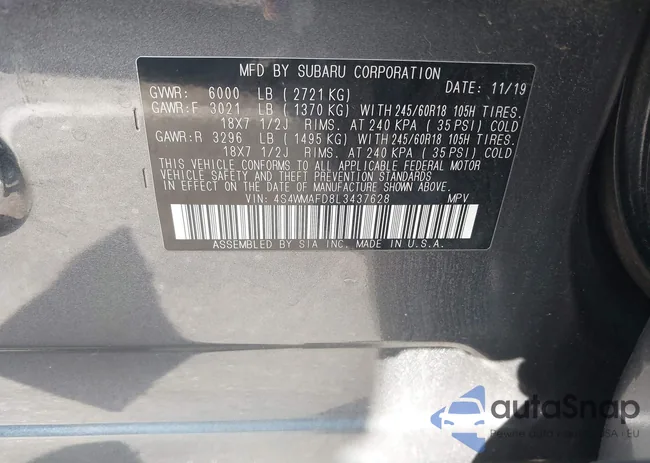 4S4WMAFD8L3437628: 44305450