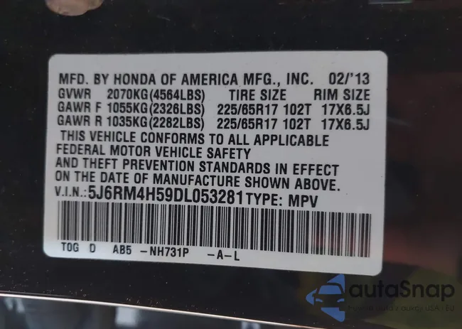 5J6RM4H59DL053281: 44305519