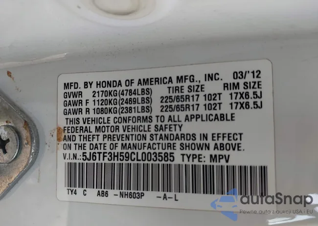 5J6TF3H59CL003585: 44305538