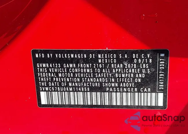 3VWC57BU0KM114858: 44304876