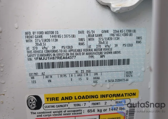 1FMJU1H87REA64377: 44306049