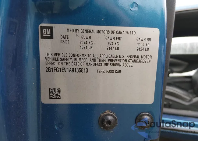 2G1FG1EV1A9135813: 44306070