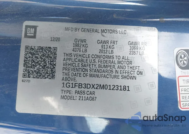 1G1FB3DX2M0123181: 44306232