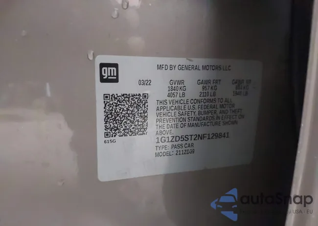 1G1ZD5ST2NF129841: 44306409