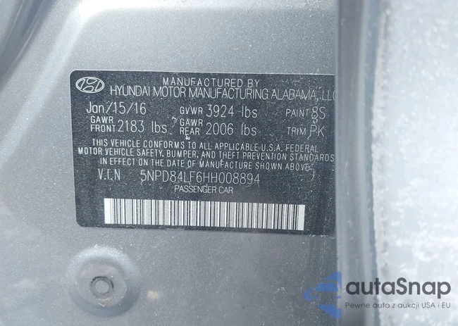 5NPD84LF6HH008894: 44306427