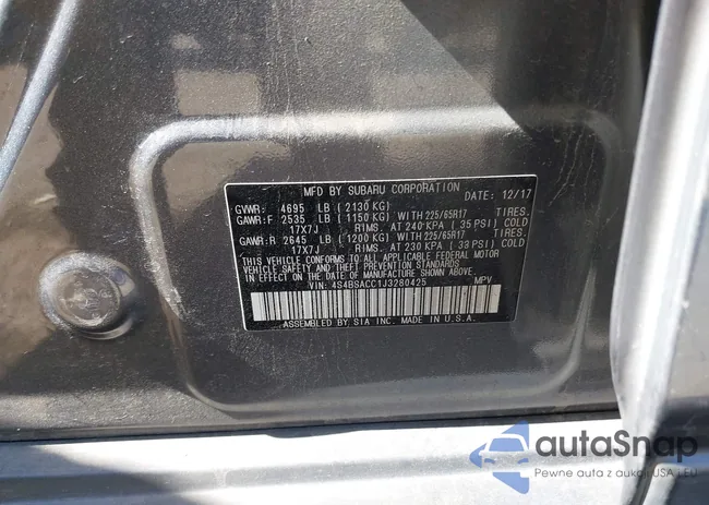 4S4BSACC1J3280425: 44306512