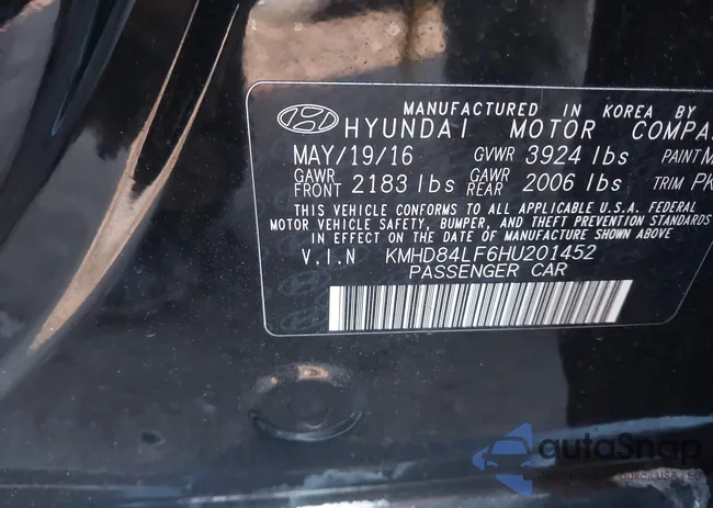 KMHD84LF6HU201452: 44307311