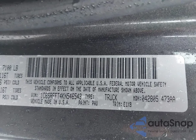 1C6SRFFT4KN546543: 44307327