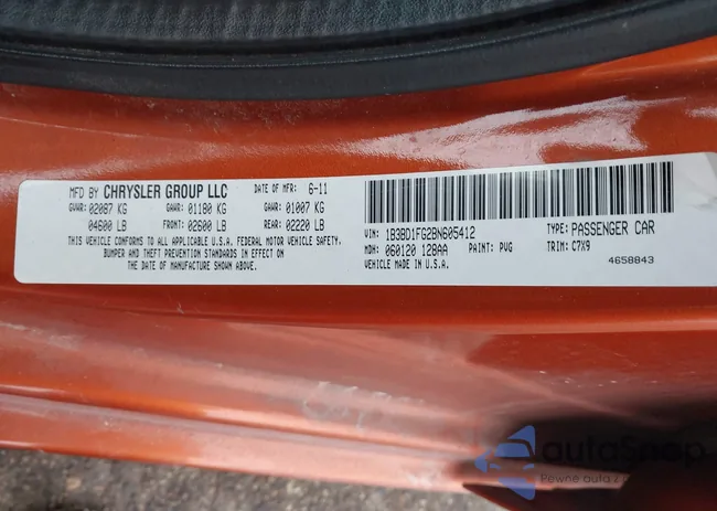 1B3BD1FG2BN605412: 44307479