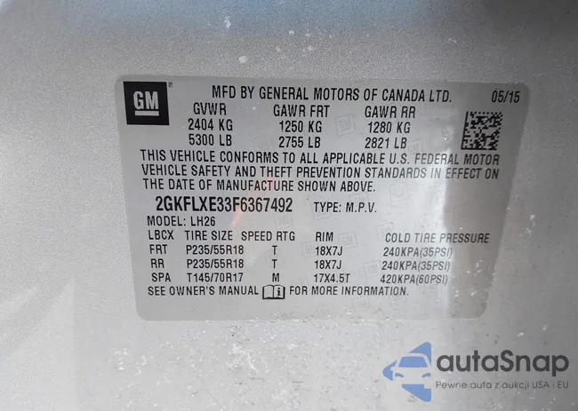 2GKFLXE33F6367492: 44306653