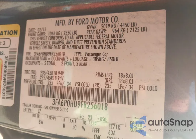 3FA6P0HD9FR256018: 44306761