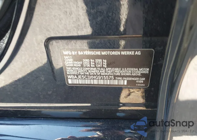 WBAJE5C3XHG915575: 44306844