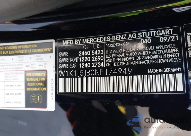 W1K1J5JB0NF174949: 44306894