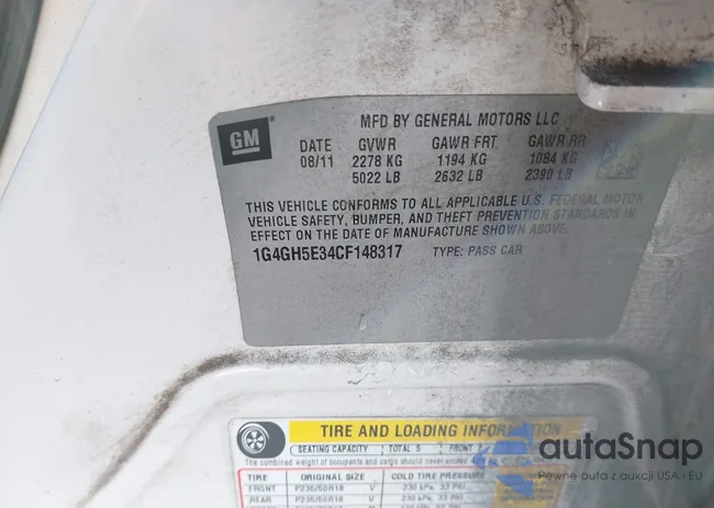 1G4GH5E34CF148317: 44306901