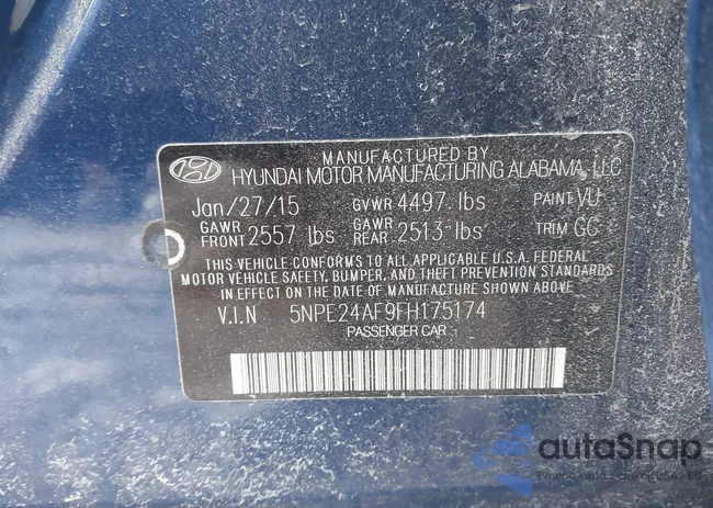 5NPE24AF9FH175174: 44306972