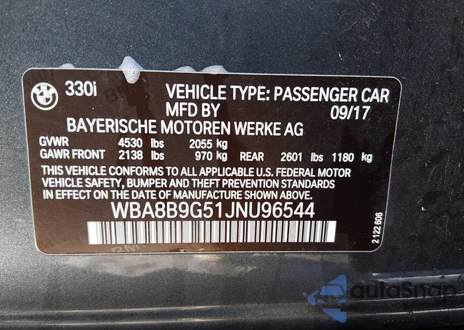 WBA8B9G51JNU96544: 44308387