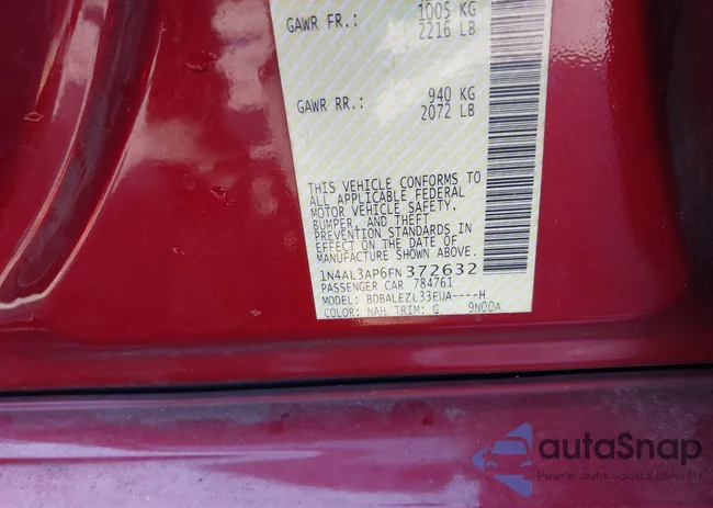 1N4AL3AP6FN372632: 44308447