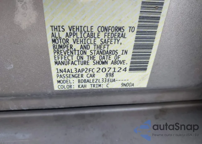 1N4AL3AP2FC207124: 44308591