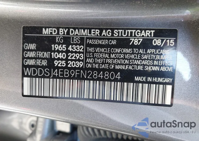 WDDSJ4EB9FN284804: 44307632